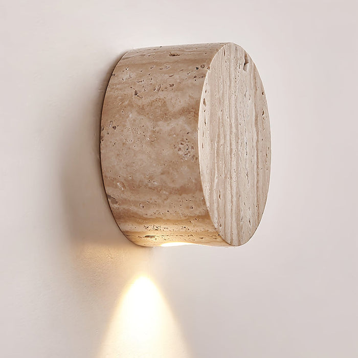 Caelan Travertine Wall Sconce Vakkerlight