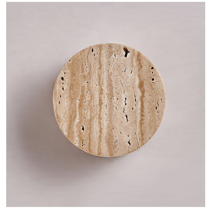 Caelan Travertine Wall Sconce Vakkerlight