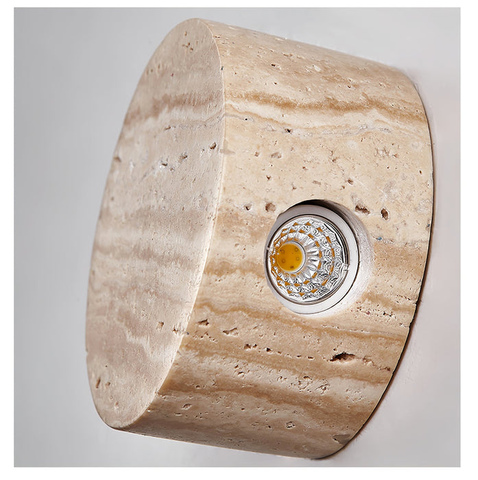 Caelan Travertine Wall Sconce Vakkerlight