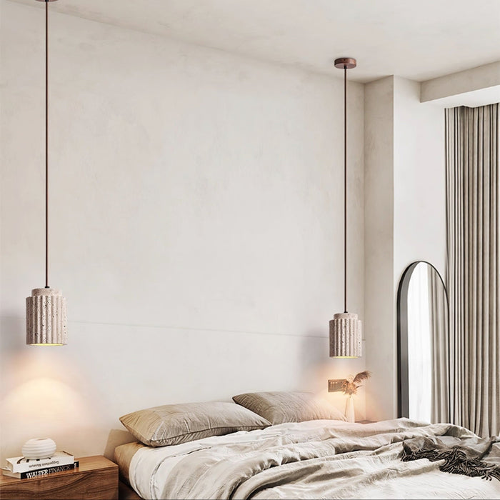 Caelia Travertine Pendant Light Vakkerlight