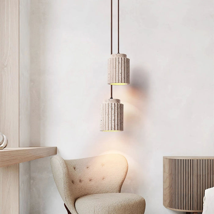 Caelia Travertine Pendant Light Vakkerlight