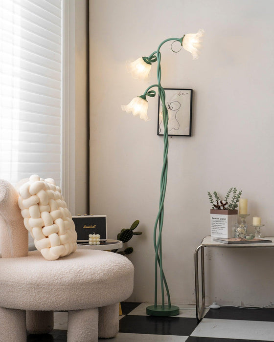 Calla Flowers Floor Lamp