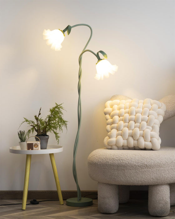 Calla Flowers Floor Lamp