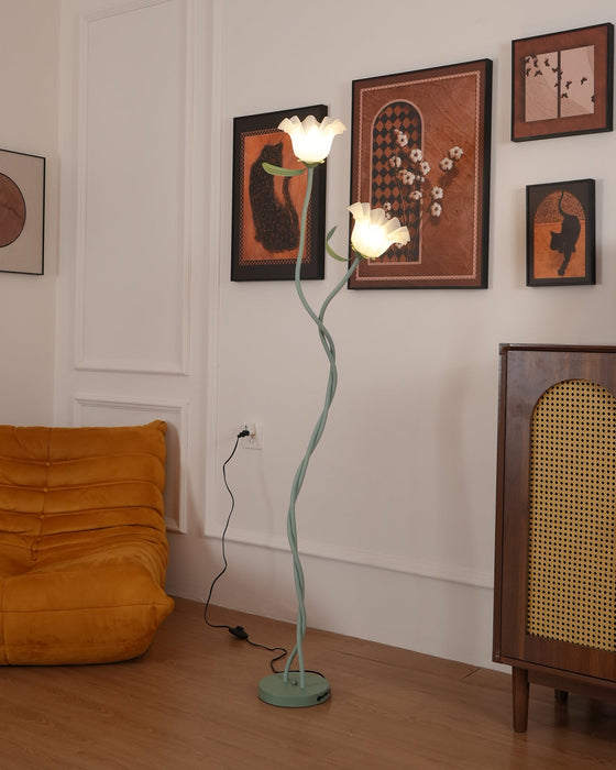 Calla Flowers Floor Lamp