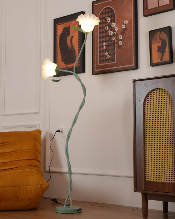 Calla Flowers Floor Lamp