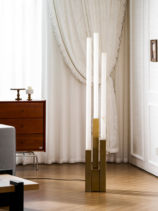 Callisto Alabaster Floor Lamp Vakkerlight