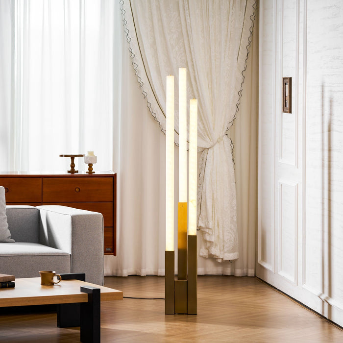 Callisto Alabaster Floor Lamp Vakkerlight