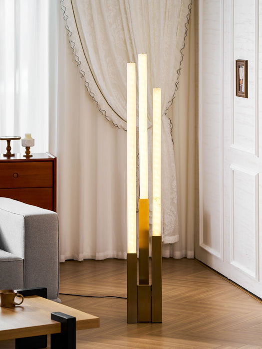 Callisto Alabaster Floor Lamp Vakkerlight