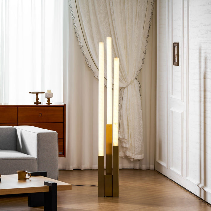 Callisto Alabaster Floor Lamp Vakkerlight