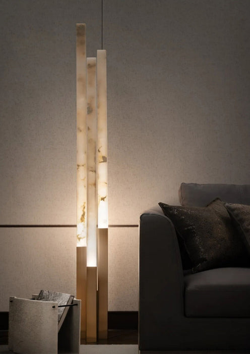 Callisto Alabaster Floor Lamp Vakkerlight