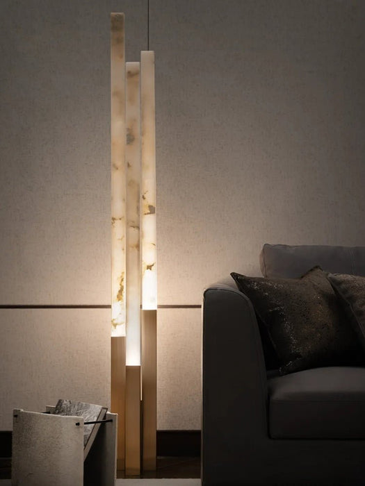Callisto Alabaster Floor Lamp Vakkerlight