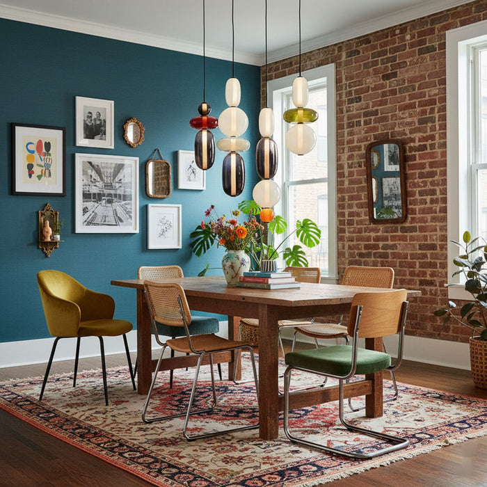 Candied Glass Pendant Light