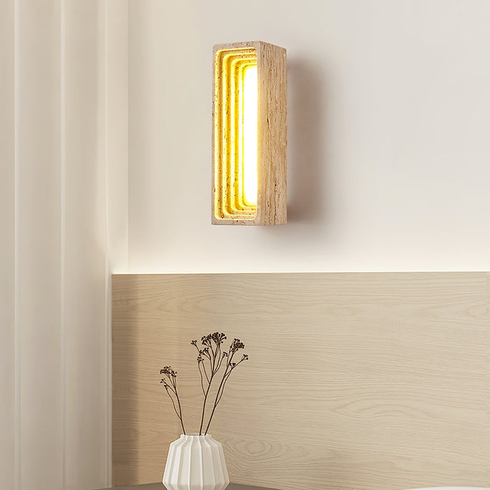 Canyon Travertine Wall Sconce Vakkerlight
