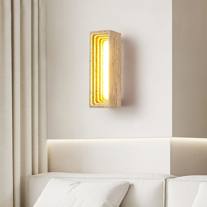 Canyon Travertine Wall Sconce Vakkerlight