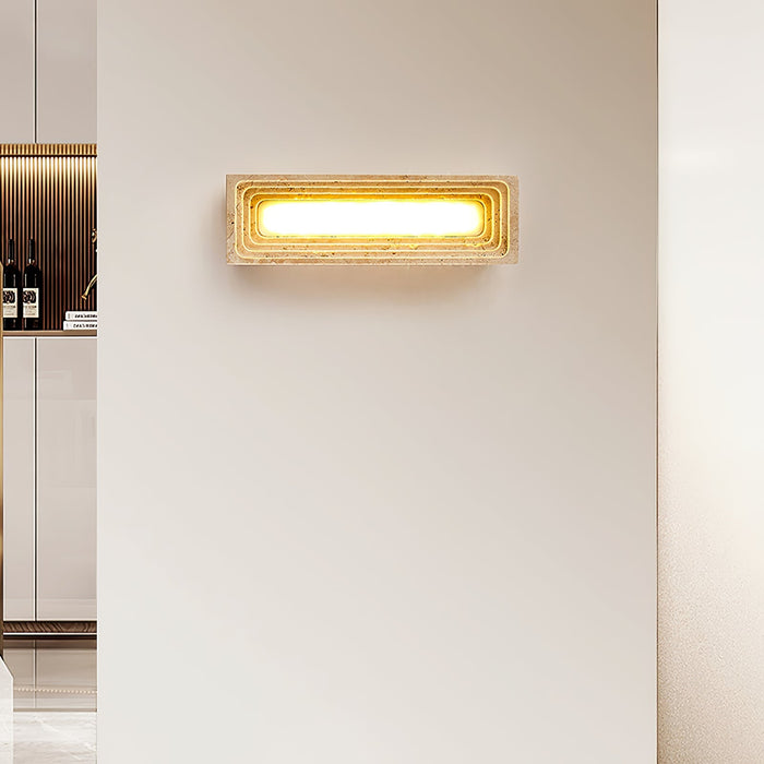 Canyon Travertine Wall Sconce Vakkerlight