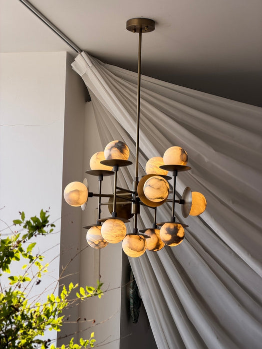Cara Alabaster Chandelier Vakkerlight