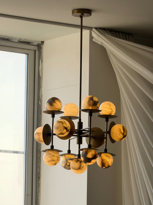Cara Alabaster Chandelier Vakkerlight