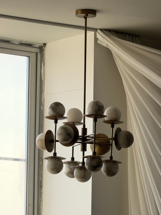 Cara Alabaster Chandelier Vakkerlight