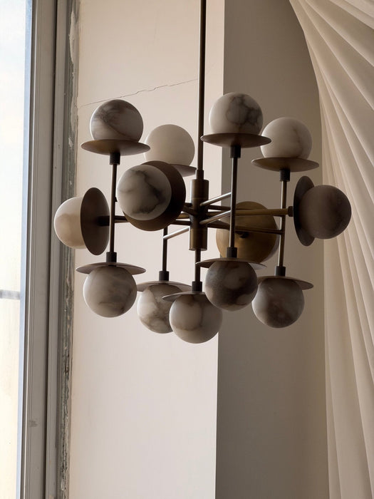 Cara Alabaster Chandelier Vakkerlight
