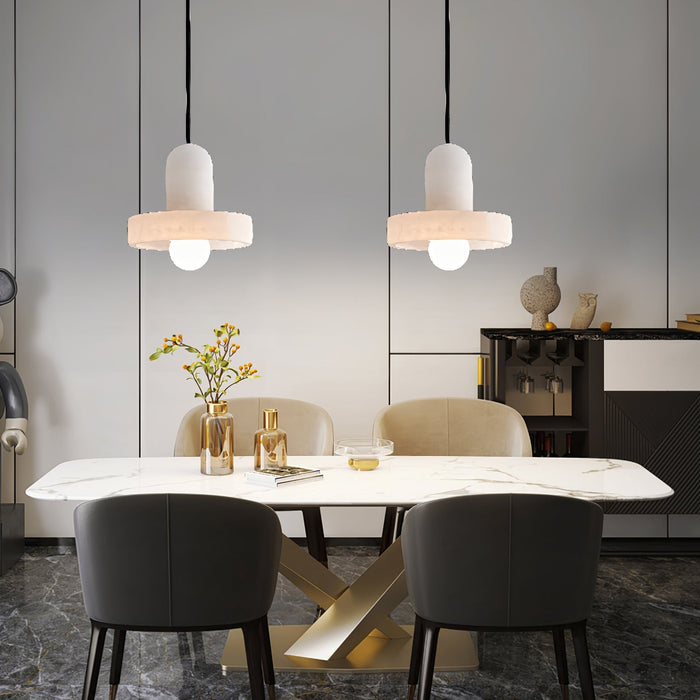 Carrara Alabaster Pendant Lamp Vakkerlight