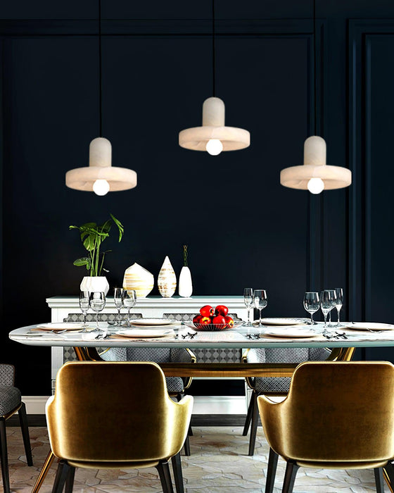 Carrara Alabaster Pendant Lamp Vakkerlight