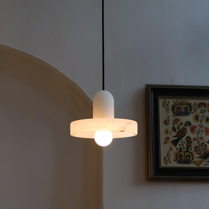Carrara Alabaster Pendant Lamp Vakkerlight