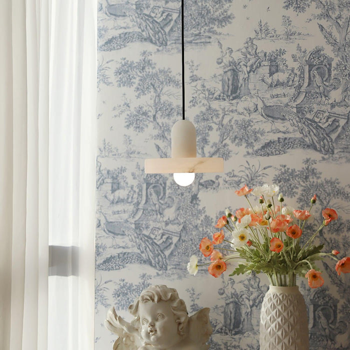 Carrara Alabaster Pendant Lamp Vakkerlight