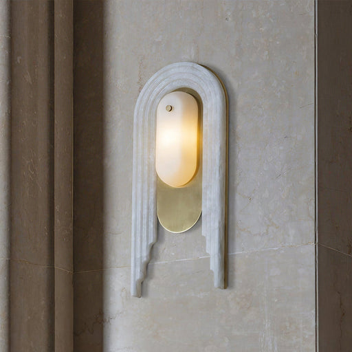 Cascada Alabaster Wall Sconce Vakkerlight