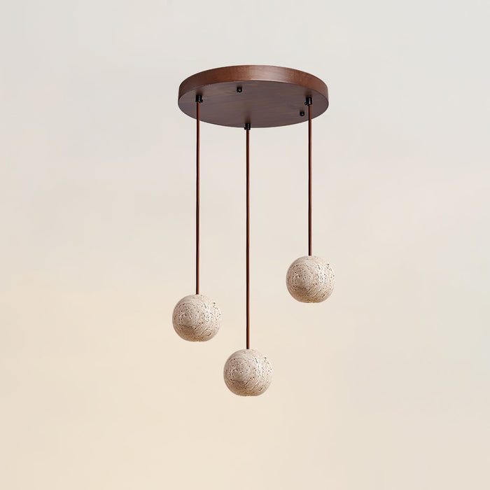 Cassia Travertine Pendant Light Vakkerlight