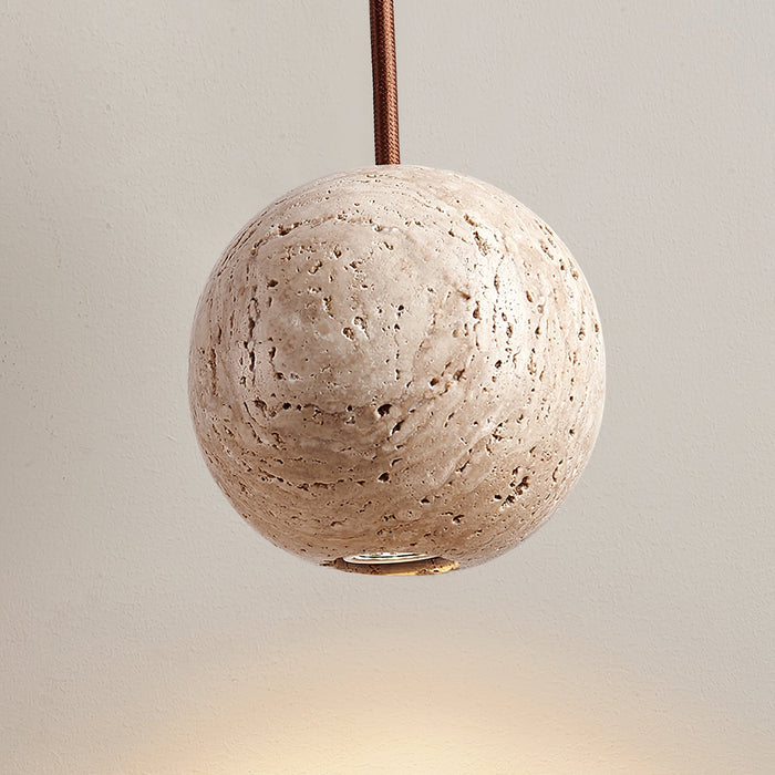 Cassia Travertine Pendant Light Vakkerlight
