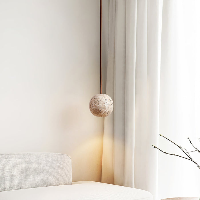 Cassia Travertine Pendant Light Vakkerlight