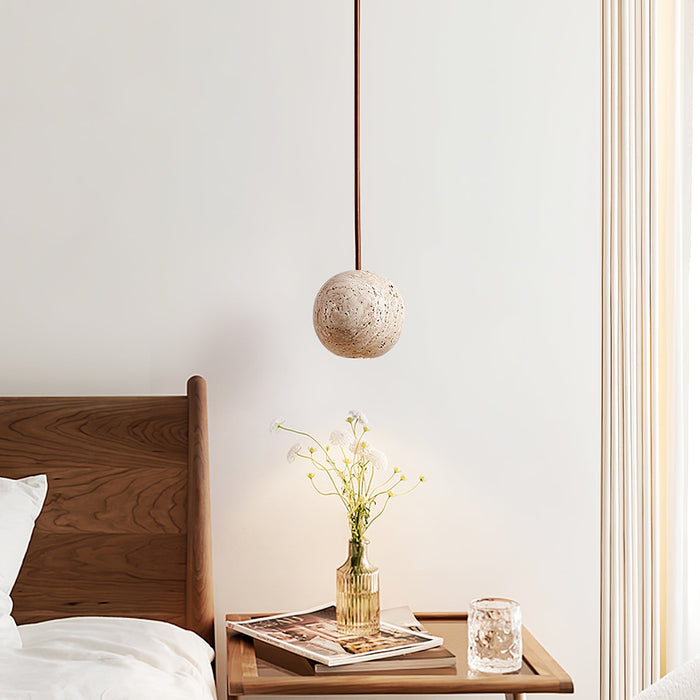 Cassia Travertine Pendant Light Vakkerlight