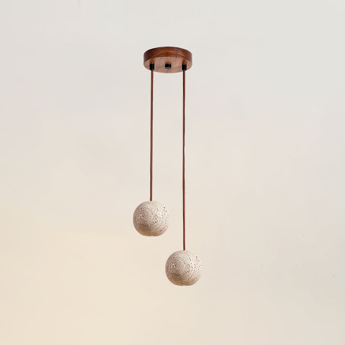 Cassia Travertine Pendant Light Vakkerlight