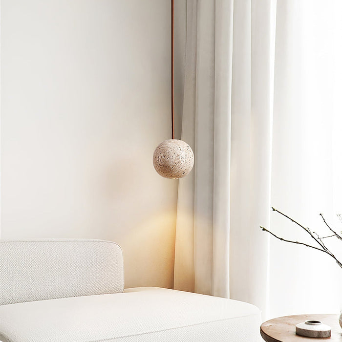 Cassia Travertine Pendant Light Vakkerlight