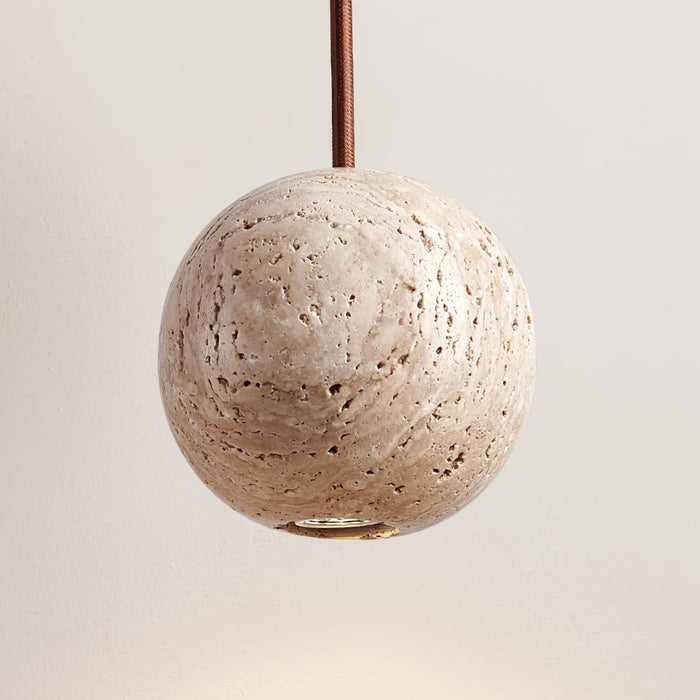 Cassia Travertine Pendant Light Vakkerlight
