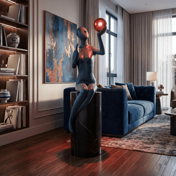 Celeste Poise Sculpture Lamp Vakkerlight