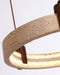 Celestial Orbit Travertine Chandelier Vakkerlight