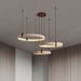 Celestial Orbit Travertine Chandelier Vakkerlight