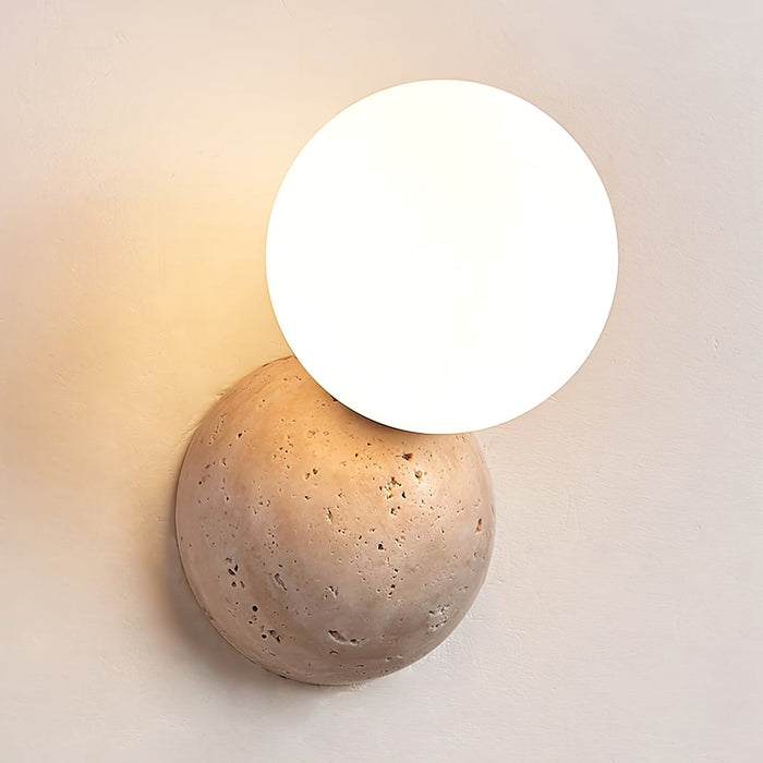 Celestial Travertine Wall Sconce Vakkerlight