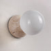 Celestial Travertine Wall Sconce Vakkerlight