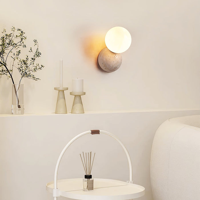 Celestial Travertine Wall Sconce Vakkerlight
