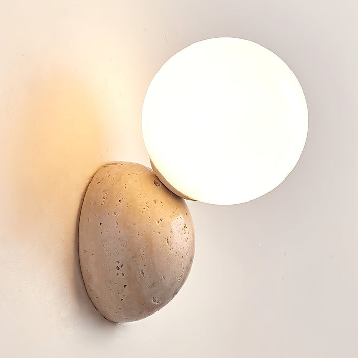 Celestial Travertine Wall Sconce Vakkerlight
