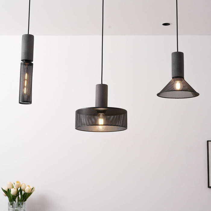 Cement Mesh Pendant Light Vakkerlight