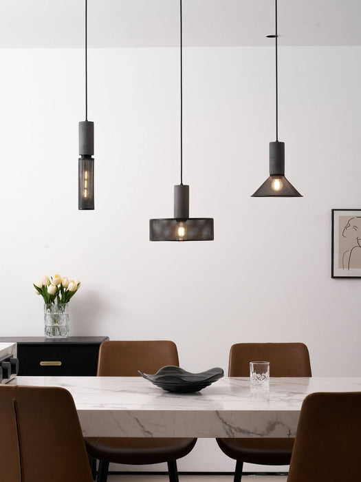 Cement Mesh Pendant Light Vakkerlight