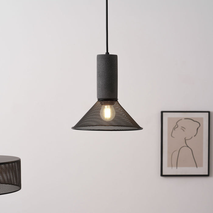 Cement Mesh Pendant Light Vakkerlight