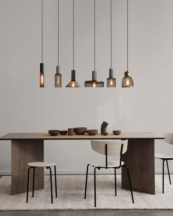 Cement Mesh Pendant Light Vakkerlight
