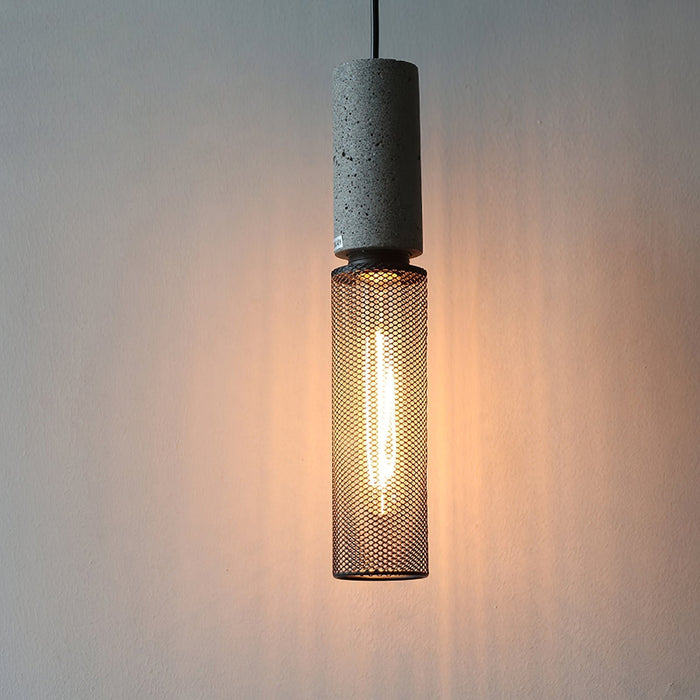 Cement Mesh Pendant Light Vakkerlight