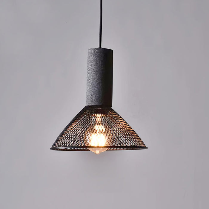 Cement Mesh Pendant Light Vakkerlight