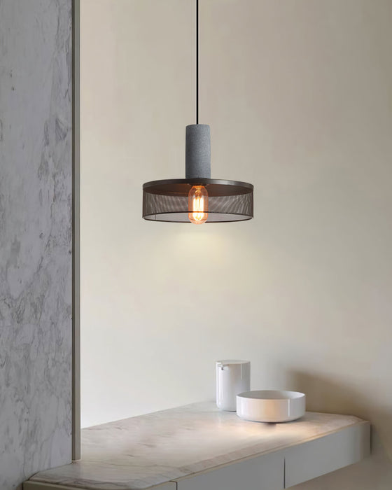 Cement Mesh Pendant Light Vakkerlight