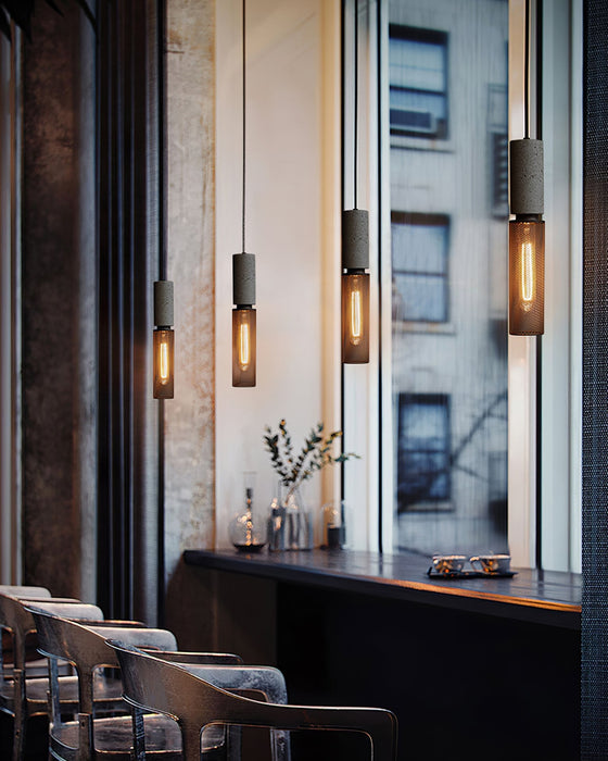 Cement Mesh Pendant Light Vakkerlight